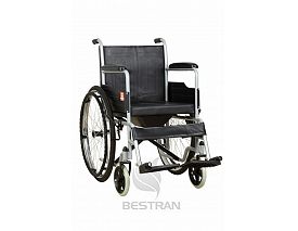 wheelchair with commode