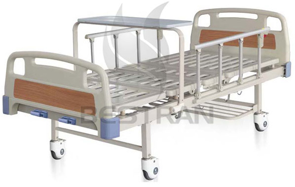 2-Crank Manual Hospital Bed