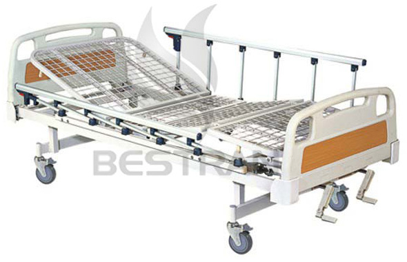 2-Crank Manual Hospital Bed