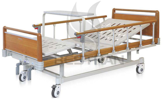 2-Crank Manual Hospital Bed