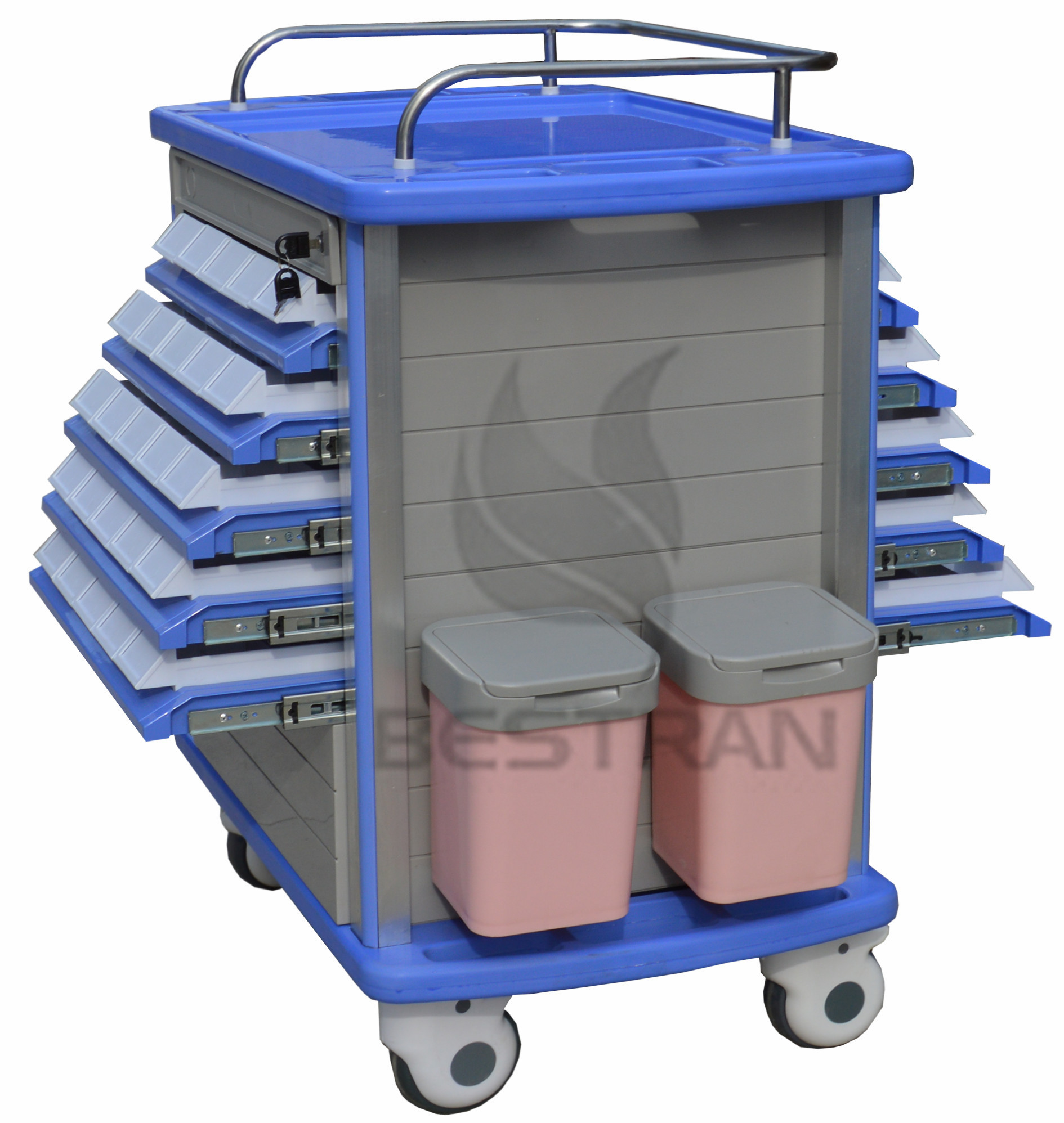 ABS Medicine Trolley