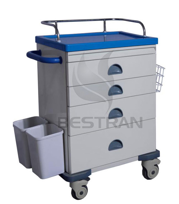 Steel Anesthesia Trolley