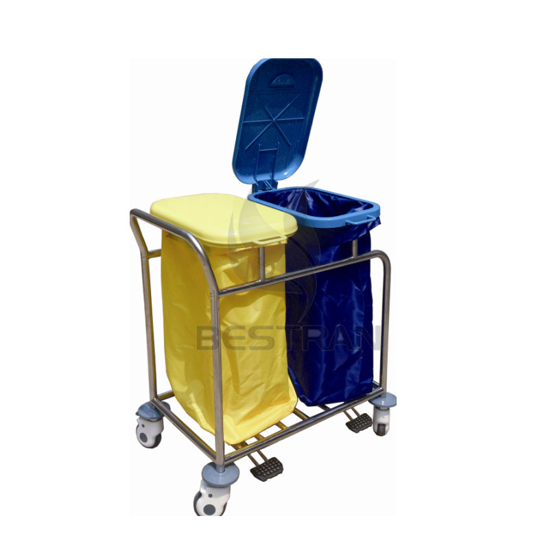 Stainless Steel Linen Trolley