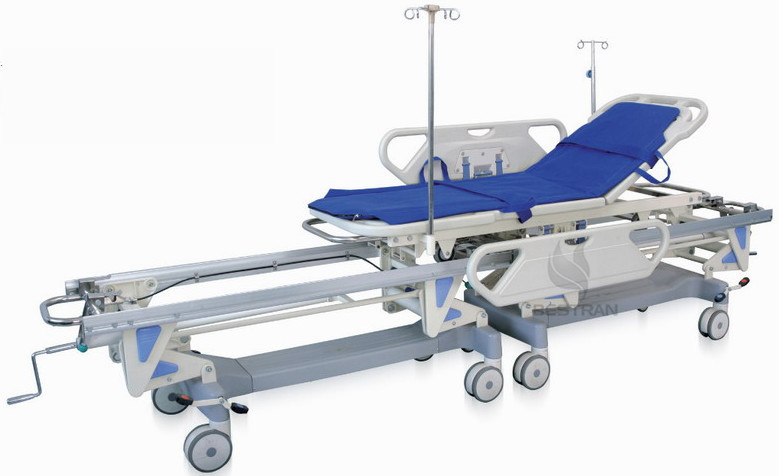 Operating room connecting stretcher 
