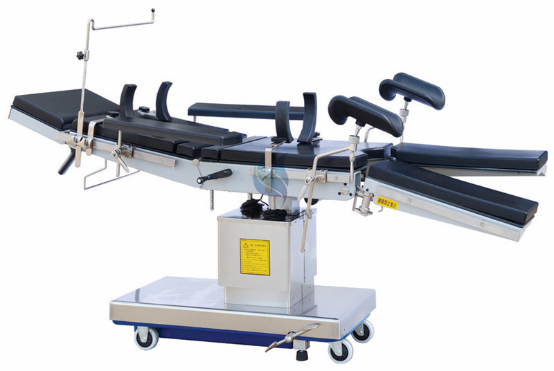 Electric-motor operating table