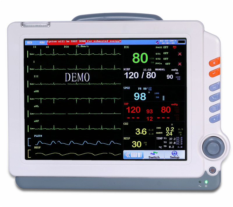 12″ Patient Monitor (Touch Screen)