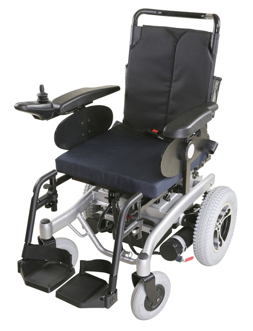 Electric handicapped wheelchair