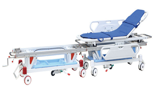 Operating room collecting stretcher