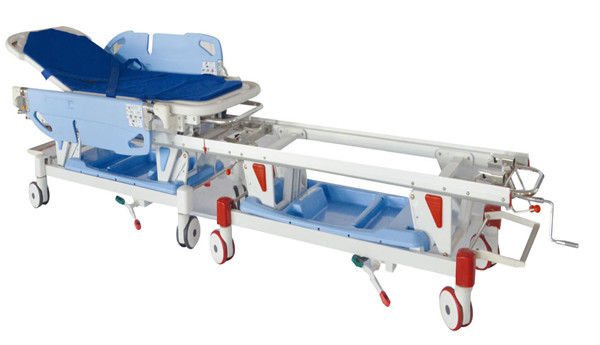 Operating room collecting stretcher