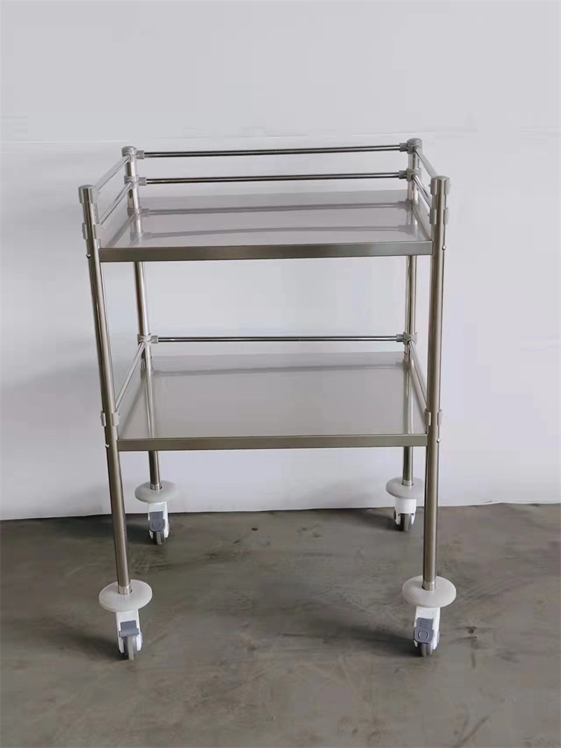 Stainless Steel Medical Trolley