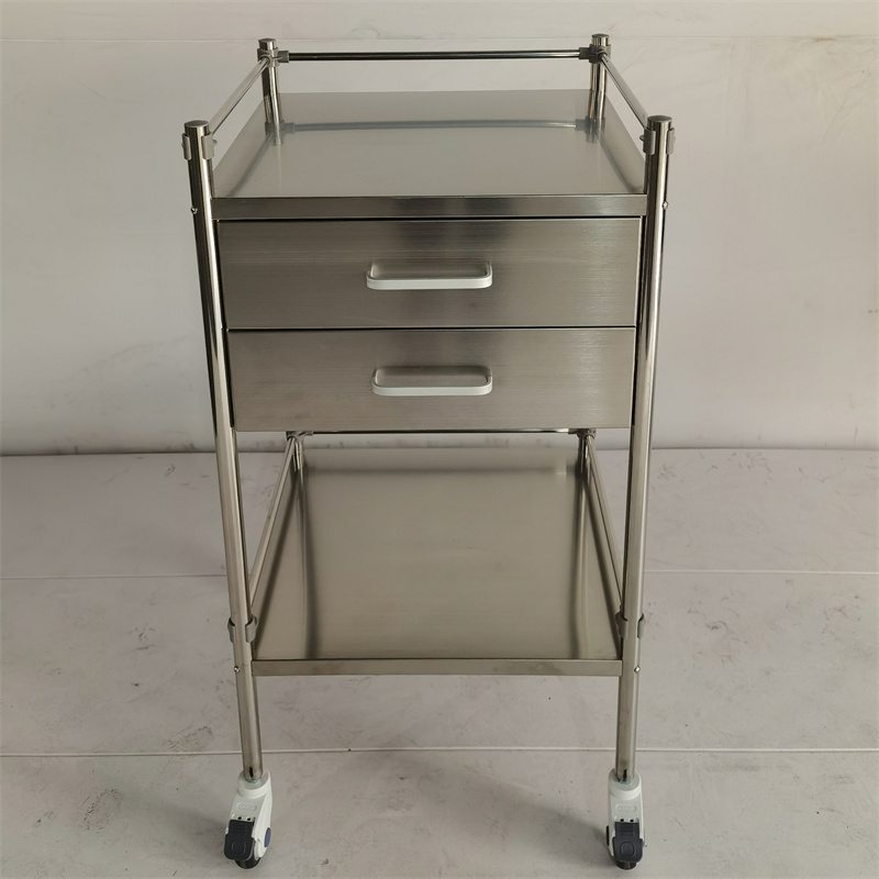 Stainless Steel hospital Trolley