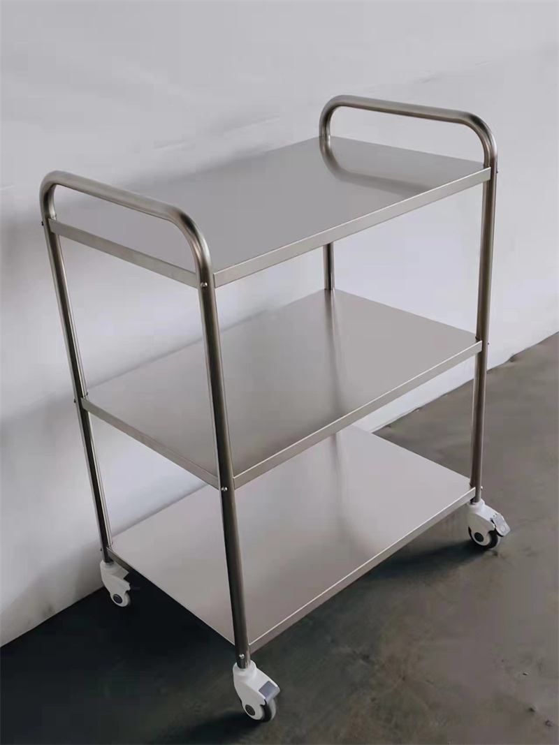 Stainless Steel Medical Trolley