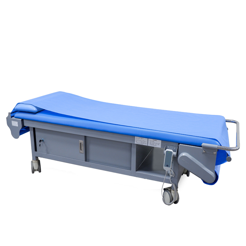 Electric ultrasound examination bed