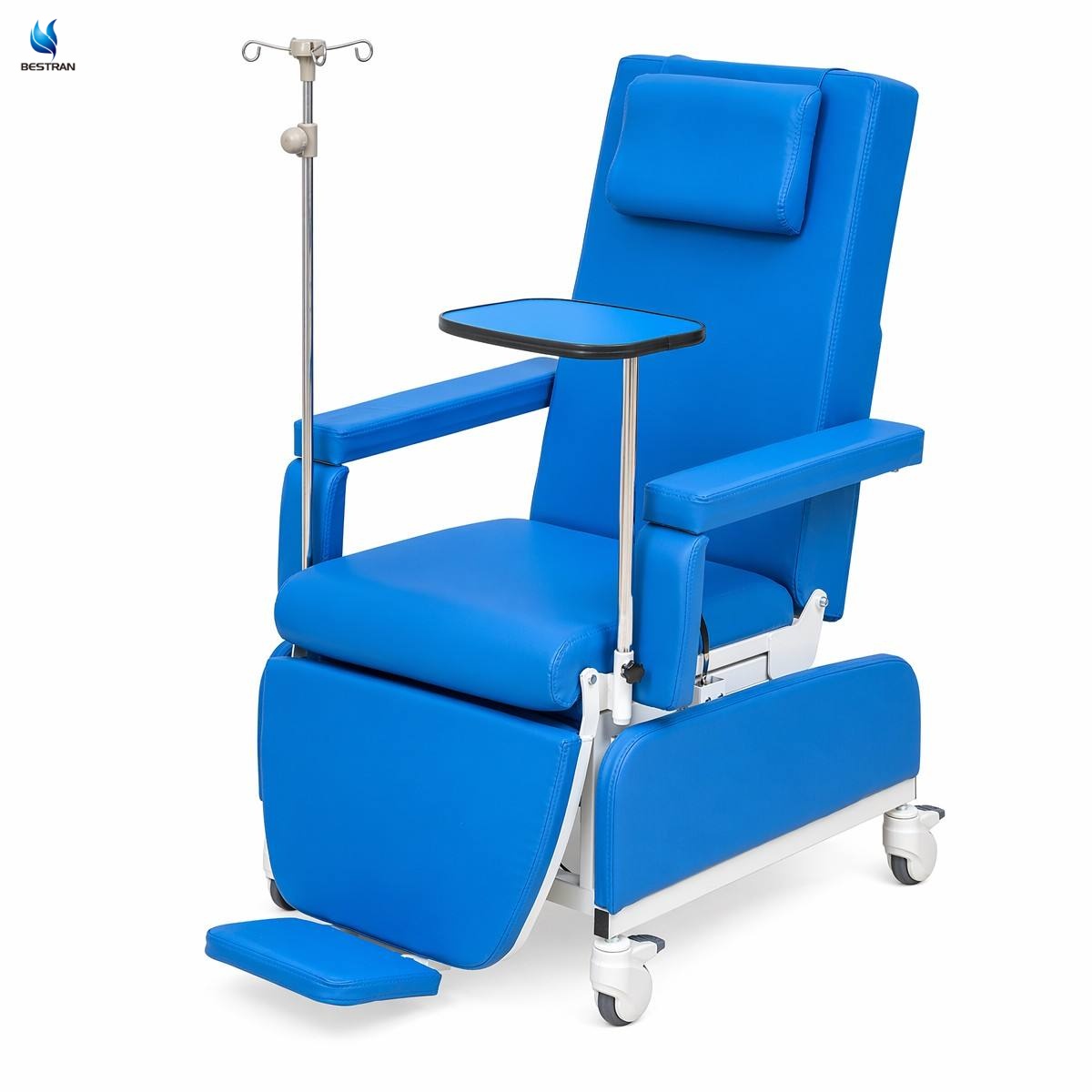 Manual Dialysis Chair with Gas Spring Adjustment and Trendelenburg Position