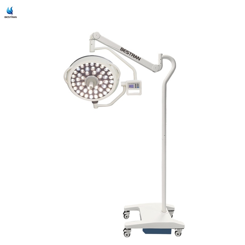 Mobile LED Operating Lamp | 120000Lux Portable Surgical Light with Emergency Battery
