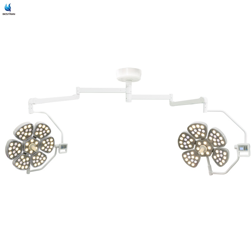 Double Dome LED Surgical Light | Ceiling Shadowless Operating Lamp | BESTRAN