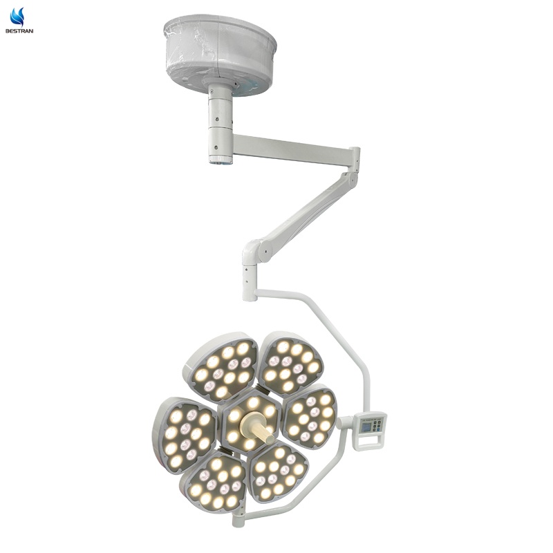 Ceiling LED Shadowless Operating Lamp with Adjustable Brightness and Color Temperature