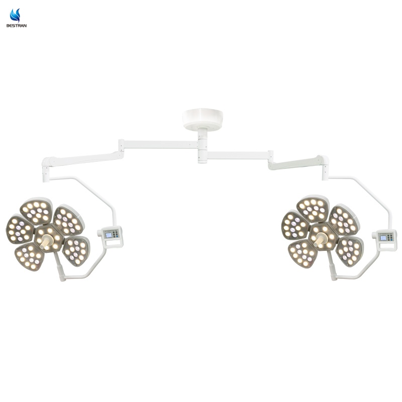 Ceiling Mounted Double LED Shadowless Operating Lamp for Modern Operating Rooms