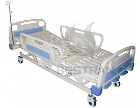 3-function manual hospital bed 