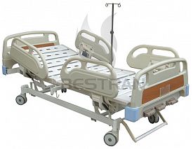 3-function manual hospital bed