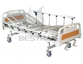 2-Crank Manual Hospital Bed