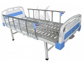 1-Crank Manual Hospital Bed 