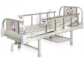 1-Crank Manual Pediatric bed