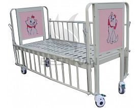 1-Crank Manual Pediatric bed