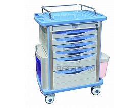 ABS Medicine Trolley