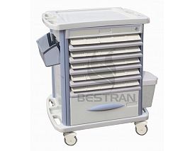 ABS Medicine Trolley