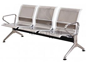 3-seat Steel Waiting Chair 