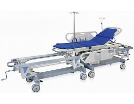 Operating room connecting stretcher 