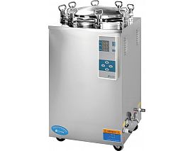 Vertical pressure steam sterilizer 