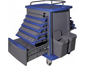 Dual-side ABS Medicine Trolley