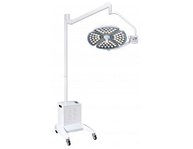 LED operation lamp with emergency battery