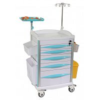 Emergency Trolley Hospital Crash Cart