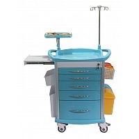 Emergency Resuscitation Trolley Equipment