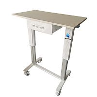 BT-AT019 Medical Hospital Mobile Clinic Nurse Home Overbed Patient Dinning Over Bed Table
