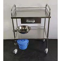 Stainless Steel Medical Dressing trolley