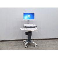 Medical computer trolley