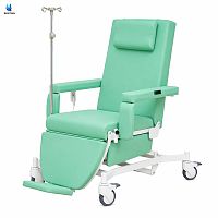 Electric Dialysis Chair with Height Adjustment, CPR Function and Three Motors
