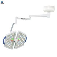 Single Dome Ceiling LED Surgical Light with Touch Screen, Electronic Focusing and RGB Color Compensation