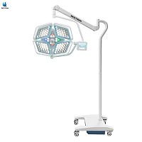 Premium Mobile LED Surgical Light with Touch Screen, 112 LEDs and 160,000 Lux Illumination