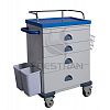 Steel Anesthesia Trolley