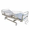 Stainless steel hospital bed