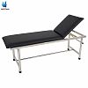 Heavy Duty Stainless Steel Medical Examination Bed with Paper Roll Holder and PU Mattress