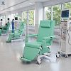Electric Dialysis Chair with Height Adjustment, CPR Function and Three Motors