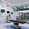 Wall Mounted LED Surgical Light with Electronic Focusing and 160,000 Lux