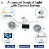 Dual-Head LED Surgical Lamp with Camera & 22inch Display System
