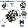 Ceiling Mounted Double Head LED Surgical Light Manufacturer | Operating Lamp